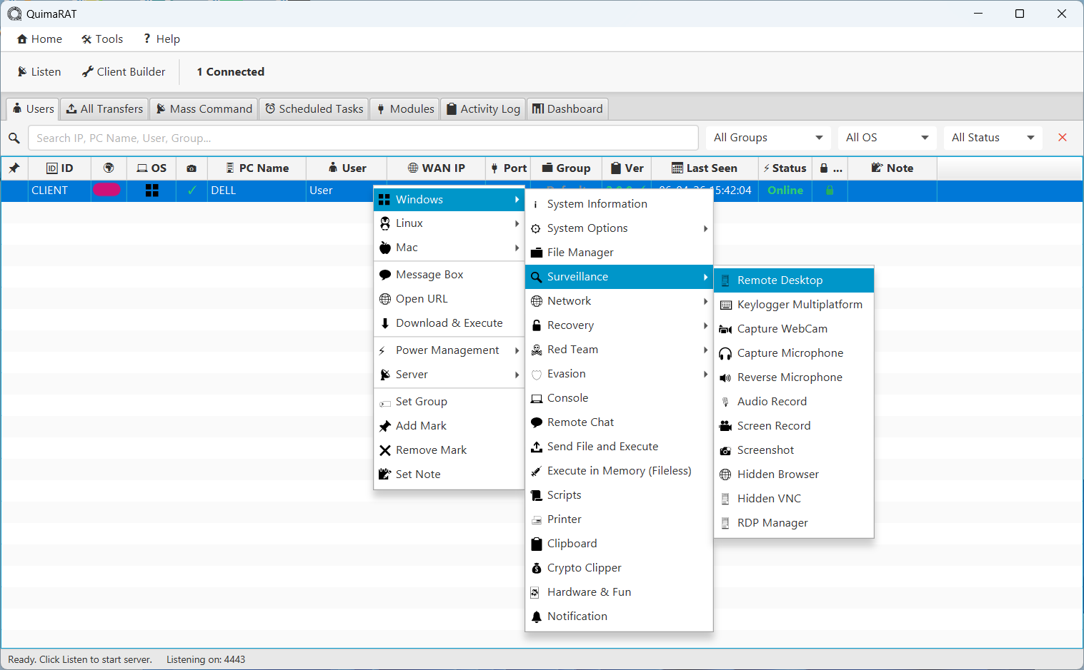 Surveillance Modules